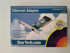 StarTech ST100S 1 Port PCI 10/100Mbps Ethernet Network Adapter Card picture