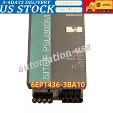 New Siemens PSU300M Stabilized Power Supply 6EP1 436-3BA10 6EP1436-3BA10 picture