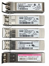 5 SFP/SFP+ modules picture