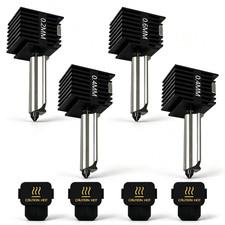 4‑Pack 0.2/0.4/0.6mm A1 Mini Hotend Kit for Bambu Lab A1/A2L Nozzle picture