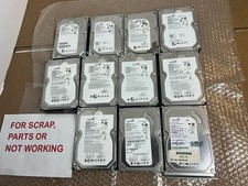 Seagate Barracuda HDD 7200 LOT of 11 MIXED Hard drives for Parts, Scrap picture