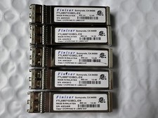 Lot of 5 FTLX8571D3BCL-EM FINISAR EMULEX 10GE 850NM MMF SR OPT SFP+ TRANSCEIVER picture