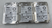 LOT OF 3 Dell Exos 10E2400 ST600MM0069 600GB SAS 12Gbps 2.5” 10k RPM HDD picture