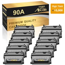 10PK Compatible CE390A 90A Toner Compatible With HP Laserjet 600 M601 M602 M603 picture