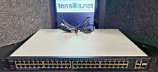 CISCO SG200-50P GIGABIT POE SWITCH | RACK EARS | POWER CORD | CERTIFIED RESET picture
