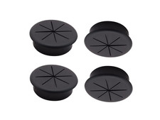 4PCS 2Inch (50mm) Desk Cord Grommets Wire Cable Hole Cover for Office PC Desk Ca picture