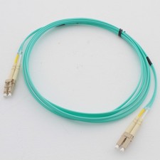 Hubbell Fiber Optic Patch Cord Cable LSZH OM4 Duplex MM LC-LC 3m DFPCLCLCF3MMZ picture