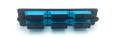 LGX Fiber Optic Adapter Panel, MULTI MODE AQUA SC 12 Ports MM OM3 / OM4 10G picture