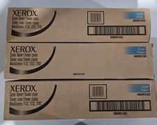 Set Of 3 NEW Genuine Xerox 006R01265 XEROX WORKCENTRE 7132 Cyan Toner 006r01265 picture