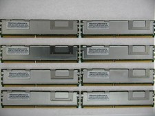 32GB (8x 4GB) PC2-5300F FULLY BUFFERED SERVER MEMORY FOR DELL POWEREDGE 2950 III picture