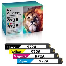 972A Ink Cartridge for HP 972A BCMY PageWide 377dw Pro 477dw MFP 577dw 577z LOT picture