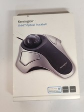 Kensington Ergonomic Orbit Optical Trackball Mouse (K64327WW) Silver/Black picture