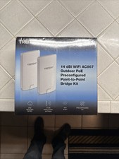 TRENDnet  TEW-840APBO2K 14 dBi WiFi AC867 Outdoor PoE Preconfigured picture