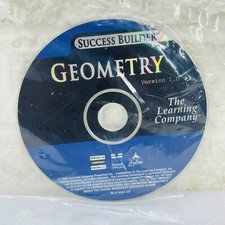 NEW‼ The Learning Company GEOMETRY Success Builder CD-ROM 1998 Teacher Resource picture