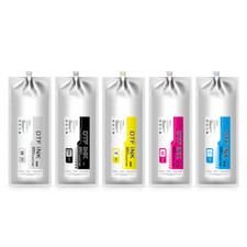 1000ml 5 Colors Ink DTF Bags Textile Ink DTF Printing For MUTOH VALUEJET 628D picture