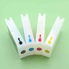 4pc/350ml Empty Refill Ink Cartridge Without Chip For Eps T5470 T5475 T3470 picture