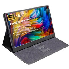 15.6’’ Full HD 1080P USB C and Mini HDMI Computer Gaming Display Monitor Speaker picture