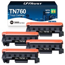 TN760 Toner Cartridge For Brother TN730 MFC-L2710DW MFC-L2750DW HL-L2370DW 1-4pk picture