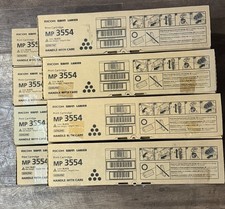 New Lot of 8 Genuine OEM  Ricoh MP3554 Black Toner 842124 IM 2500 IM 3500 picture