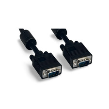 50ft SVGA Monitor Cable Male to Male UL2919 - Black picture