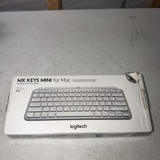 Logitech MX Keys Mini for Mac Bluetooth Keyboard Pale Gray (PLEASE READ) picture