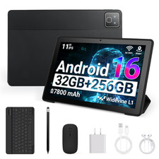 2026 Newest 11 inch Tablet Android 16 Tablet 32GB RAM+256GB ROM Octa-Core WiFi picture