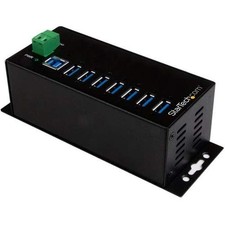 StarTech HB30A7AME 7 Port USB Hub Metal Industrial USB 3.0 picture