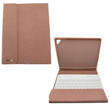HotLife iPad Keyboard Matte Pink Case iPad 7th 8th 9th 10.2