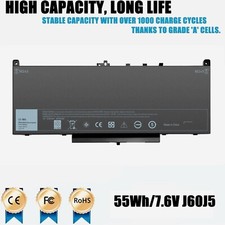 2PCS J60J5 BATTERY FOR DELL Latitude E7270 E7470 Series Laptop R1V85 451-BBSX picture