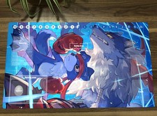 Digimon Table Playmat Gaogamon Gaomon TCG CCG Pad Trading Card Game Mat Mousepad picture
