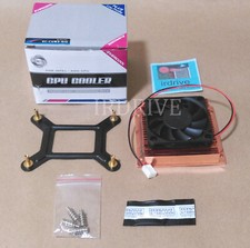 EverCool Low Profile 1U/2U Intel P4 Socket 478 Server Copper Heatsink CPU Cooler picture