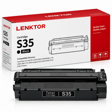 S35 1PK BK Monochrome Laser Toner Cartridge Fits D320 D340 D383 FAXPHONE L170 picture