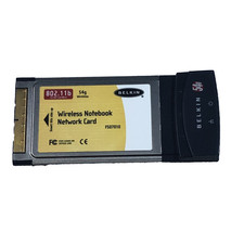 Belkin F5D7010 54g Wireless Notebook Network Card 802.11b CardBus picture