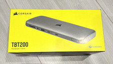 Corsair TBT200 Thunderbolt 4 Dock Gray HDMI USB-C Ethernet SD CU-9000002-NA picture