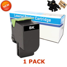 1PK 701HK Black Toner for Lexmark 70C1HK0 CS510de CS410dn CS310dn CX510de CX410e picture