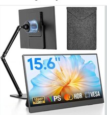 Omiodo 15.6 Portable Monitor with Stand FHD 1080P IPS Travel Monitor for Laptop picture