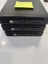 Lot of 3 HP EliteDesk 800 G2 Mini PCs | Core i5 | 16GB RAM Each | Used, Working picture