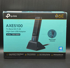 TP-Link AXE5100 Tri-Band Wi-Fi 6E High Gain USB Adapter Archer TXE5100UH. Sealed picture