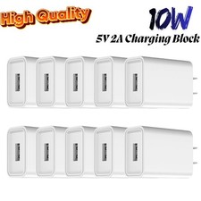 5 Volt 2 Amp AC-DC Power Wall Adapter Converter 5V 2A USB Port Wall Charger Lot picture