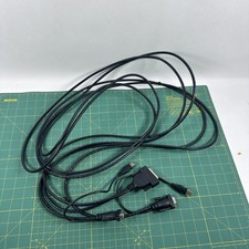 Belkin F1D9401-12 OmniView Dual-Port USB VGA DB50 KVM Cable 12ft picture