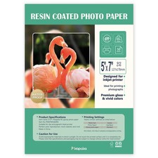Ultra-Premium Glossy RC Photo Paper, Professional and Heavyweight Metallic Re... picture