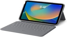 Logitech Rugged Folio Protective Keyboard Cover iPad 10th Gen Graphite picture
