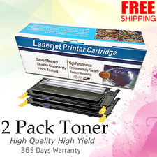 2PK CLT-Y409S Yellow Toner Cartridge For Samsung CLP-310 CLP-315 315W CLX-3175FW picture
