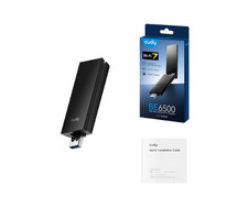 Cudy WU6500 BE6500 Tri-Band WiFi 7 USB 3.0 Adapter High Gain Wireless Dongle PC picture