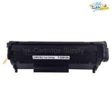 1PK Q2612A 12A Black Toner Cartridge for HP LaserJet M1319 M1319f 1010 1012  picture
