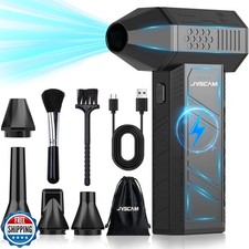 JVSCAM Compressed Air Duster - Electric Air Duster with Brushless Motor - 3 G picture