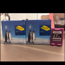 INKCLOUD 67XL  Ink Cartridge Set Black & Tri-Color for HP picture