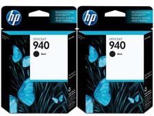 GENUINE HP 940 Black Ink Cartridge 2-Pack for Officejet 8000 8500 picture