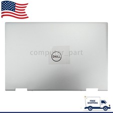 New Back Cover 0NMKVF For Dell Inspiron 7500 7506 2-in-1 Lcd Top Case Silver US picture