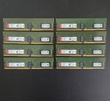 64GB (8x8GB) Kingston KSM24RS8/8HDI PC4-2400T DDR4 ECC Registered RAM Tested picture